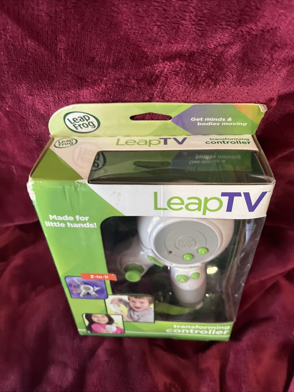 LeapTV Transforming Controller Made for Little Kid Hands 2-in-1 Game Device Leap