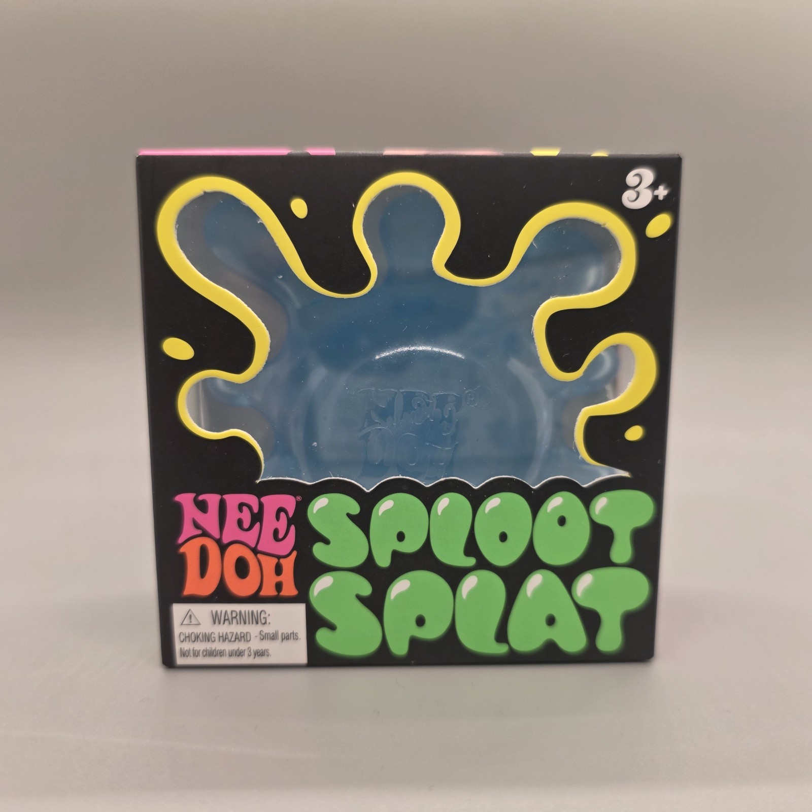 Nee Doh Sploot Splat BLUE Tactile Squeeze Toy for Ages 3 and Up