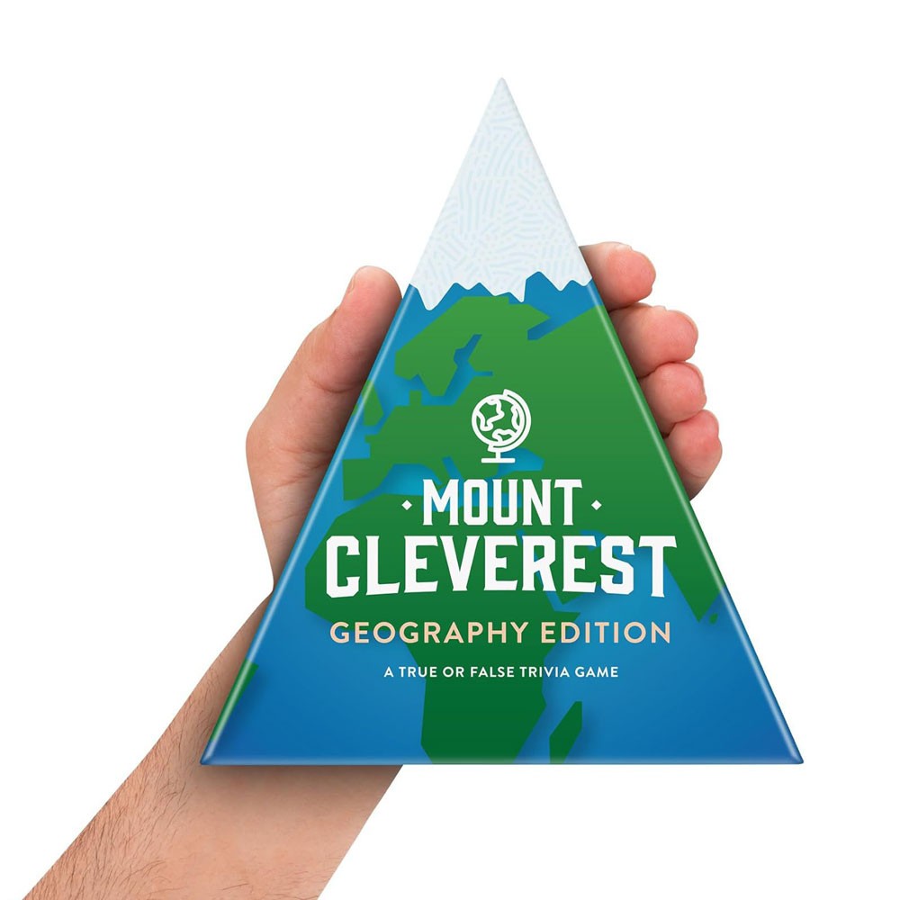 MOUNT CLEVEREST – True or False Trivia Game Fun Family Card Game OY