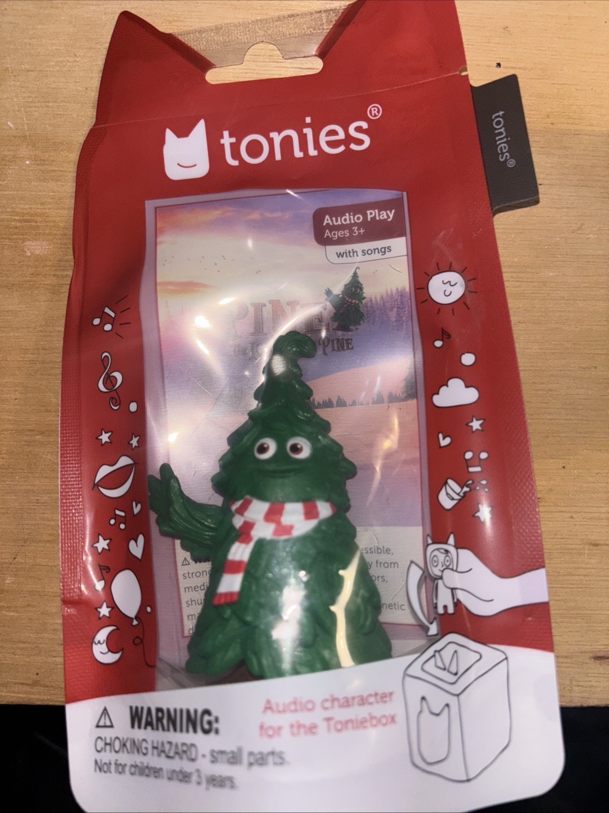🌲 Piney: The Lonesome Pine Tonies Figure – US Release For Toniebox Players 🌲