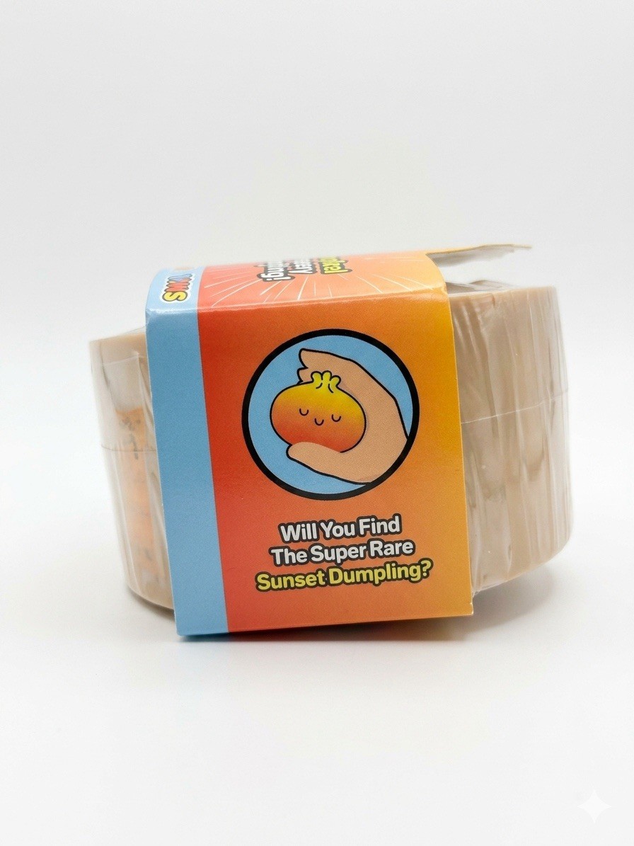1x New! RMS Crazy Fun 🌇 Sunset Edition Original Viral Mystery Dumpling Squishy