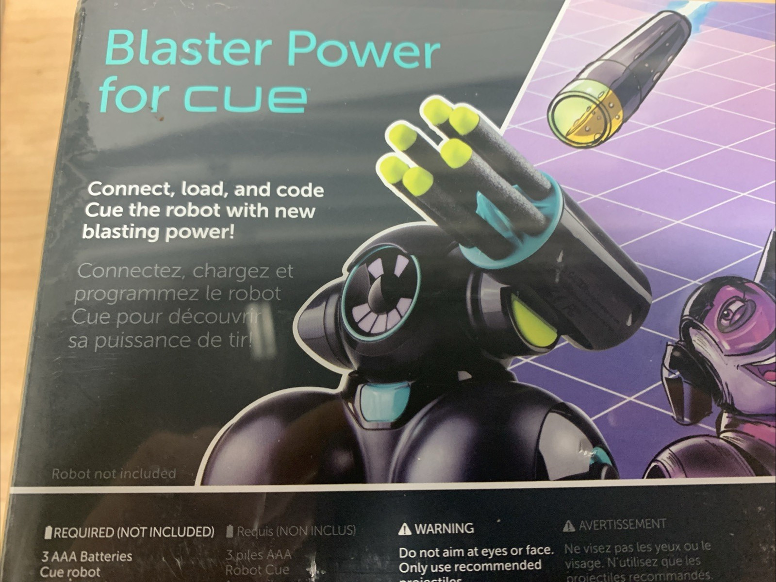 Wonder Workshop: Blaster Power for Cue Model BP01 NEW SEALED AS IS NO RETURNS