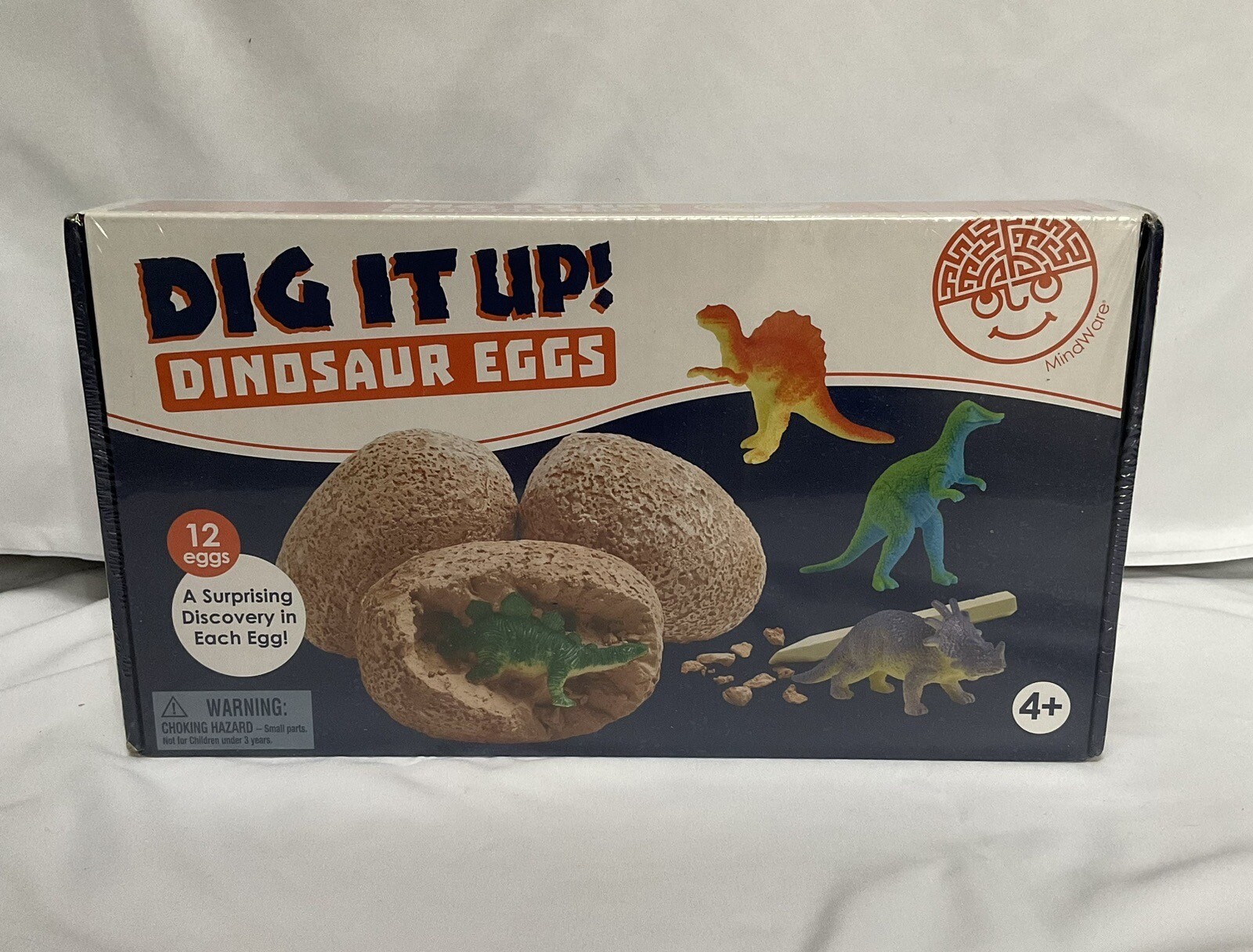 Dig It Up! 12 Dinosaur Eggs – MindWare Discoveries Science and Nature *NIB*