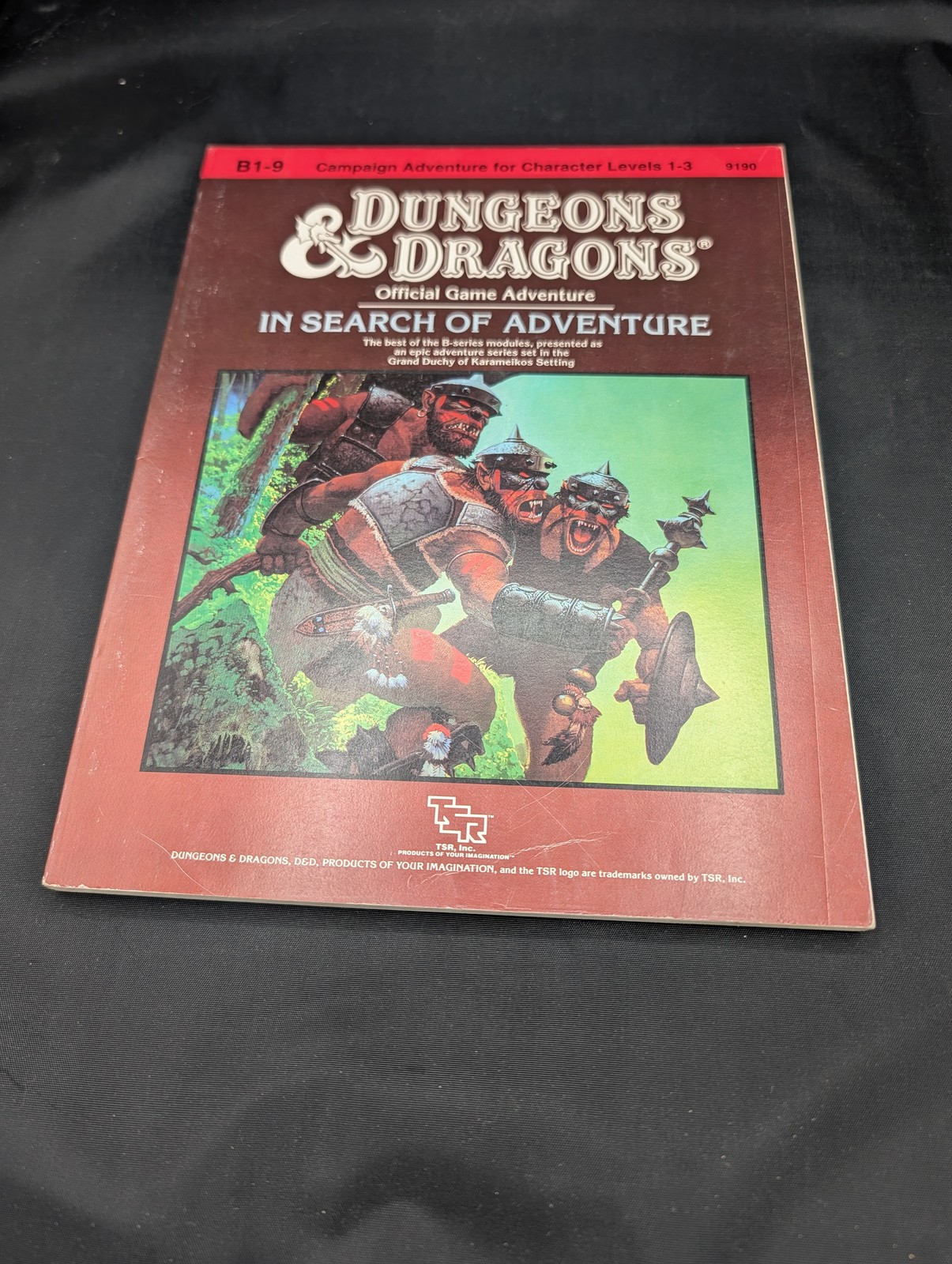 B1-9 In Search of Adventure Super Module BECMI D&D TSR 9190 1987 Compilation