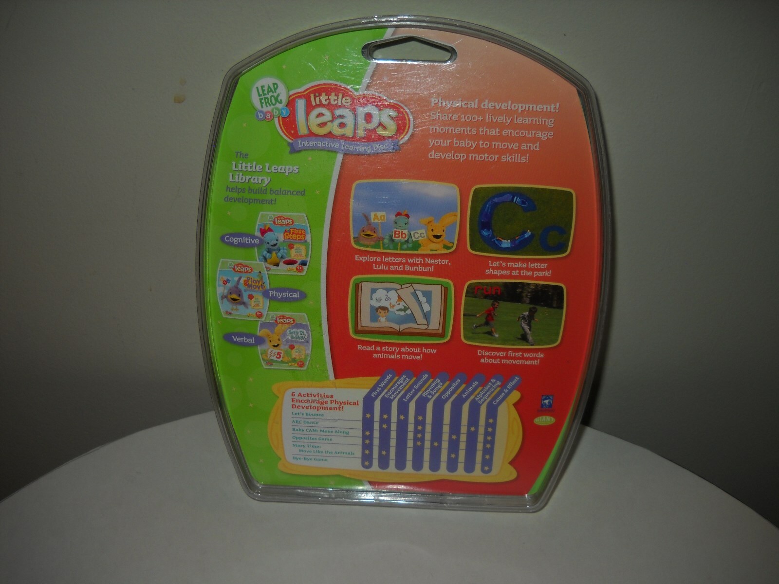 3 Leap Frog Baby Little Leaps: Play & Move,First Steps Creative Baby NEW