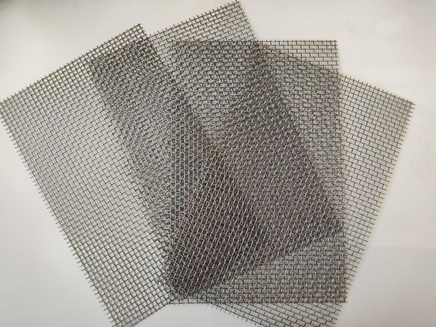 Stainless Steel Mesh 5Mesh with 1MM Wire Dia,4Pack 12x8inch305x203mm Hard and…