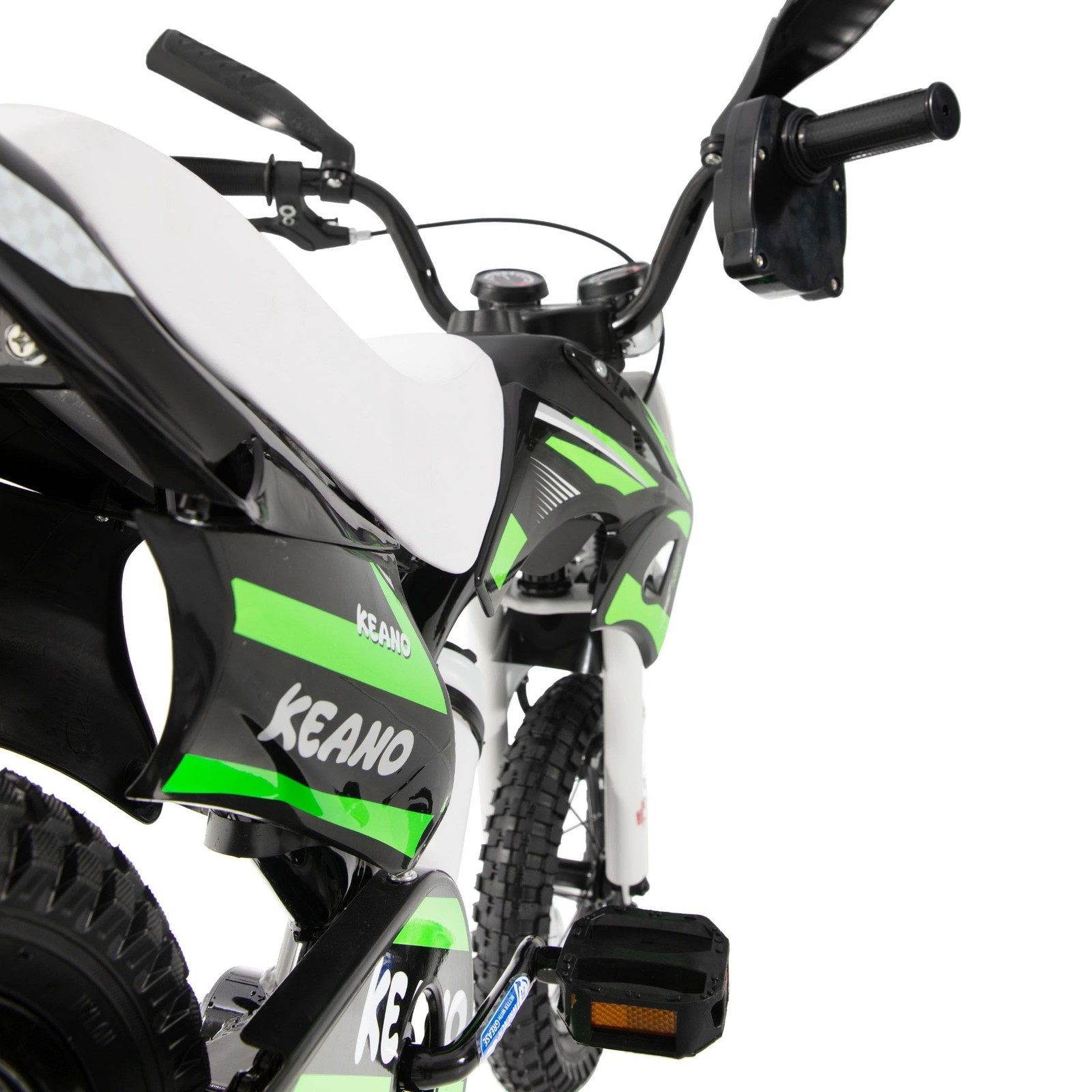 KEANO Motocross Style Kids Bike for Boys Girls Ages 3-7 Years, 12 & 16 Inch B…