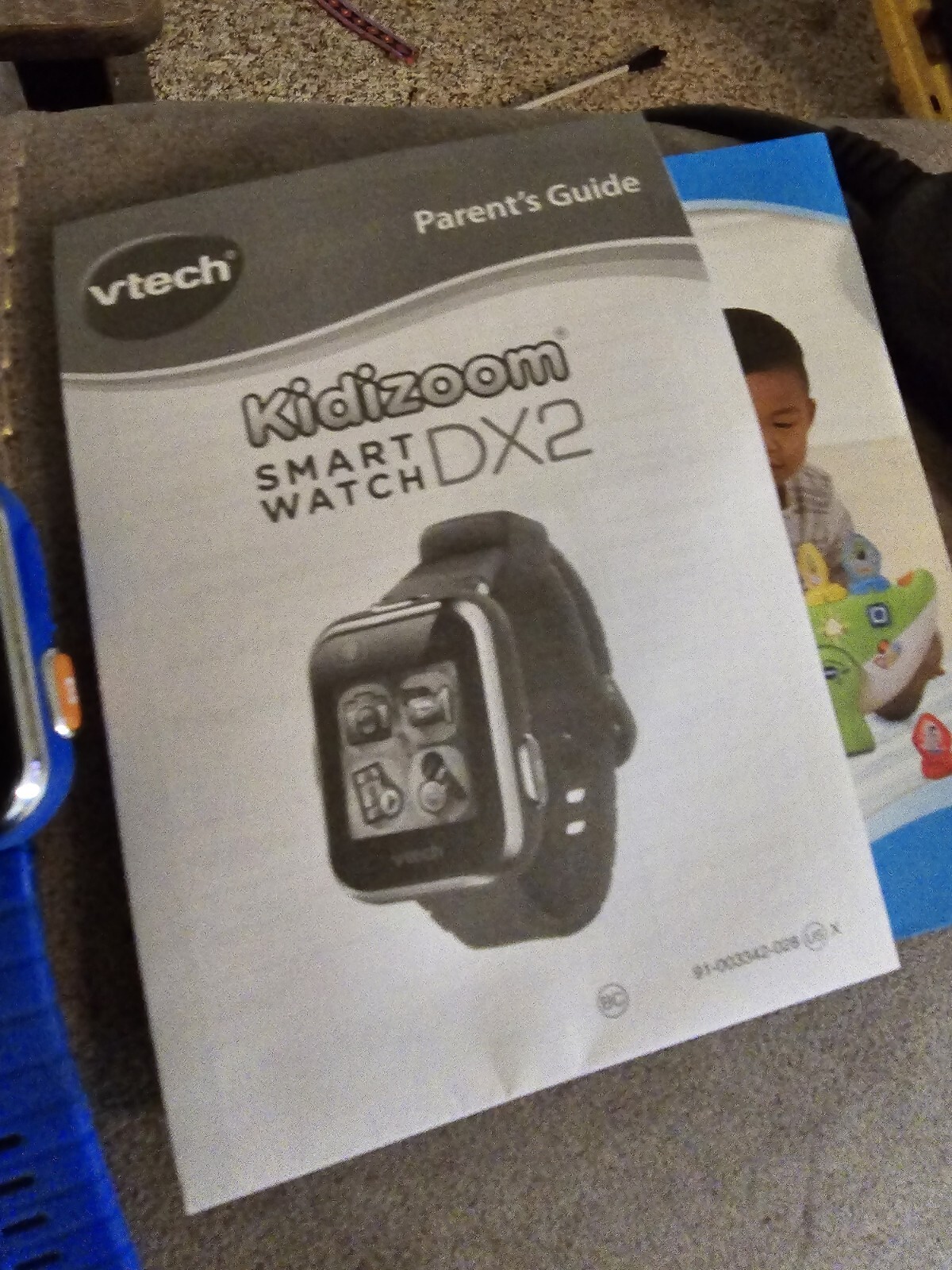VTECH KidiZoom Smartwatch DX2 Smart Watch for Kids, Learning Watch – Blue #1 No