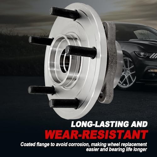 Pair 512437 Rear Wheel Bearing Hub Assembly Compatible with Kia Optima 2011-2015