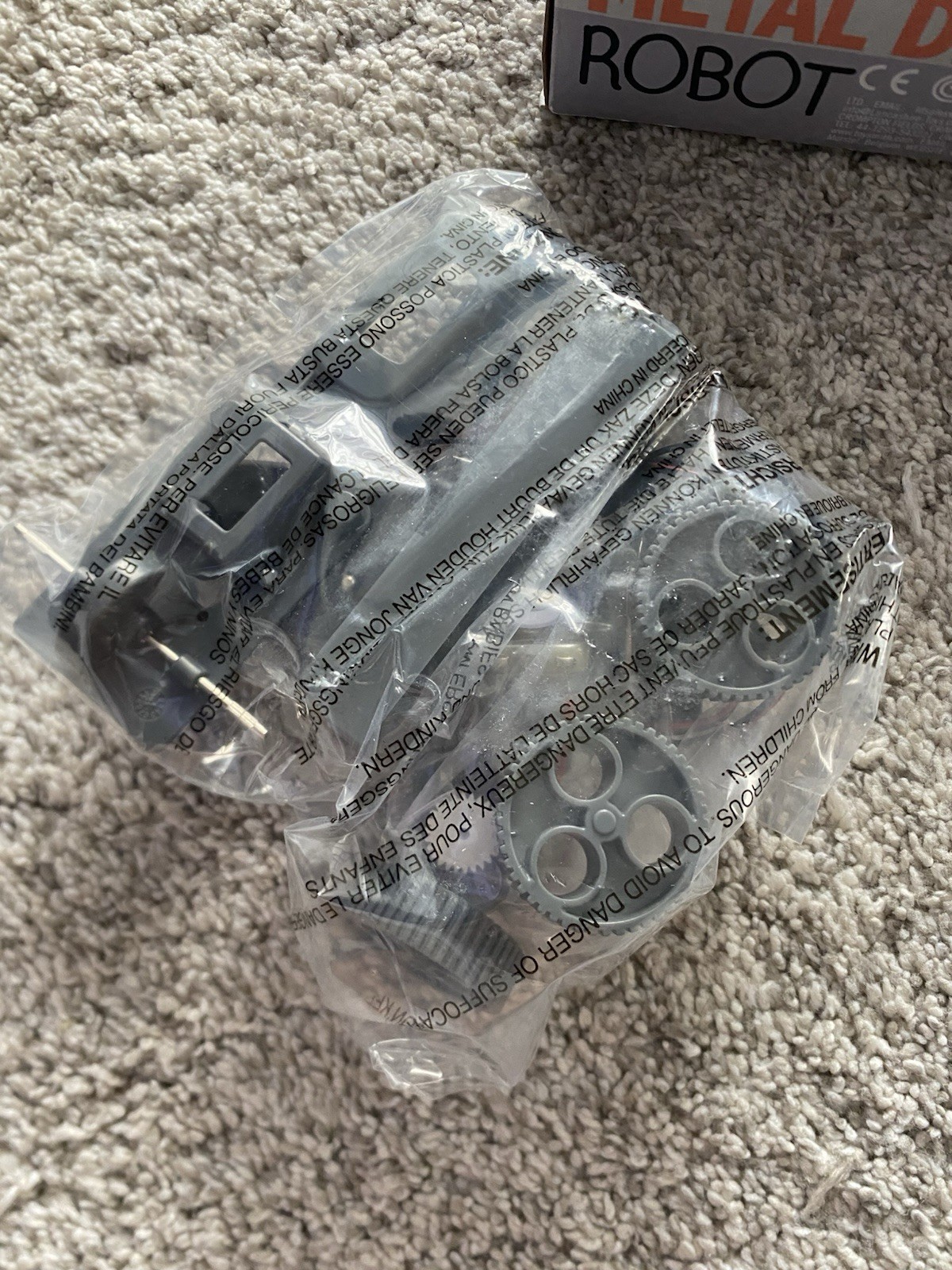 Metal Detector Robot 4M SCIENCE KIT Age over 8 New Sealed Robotics Set Kids Y2K