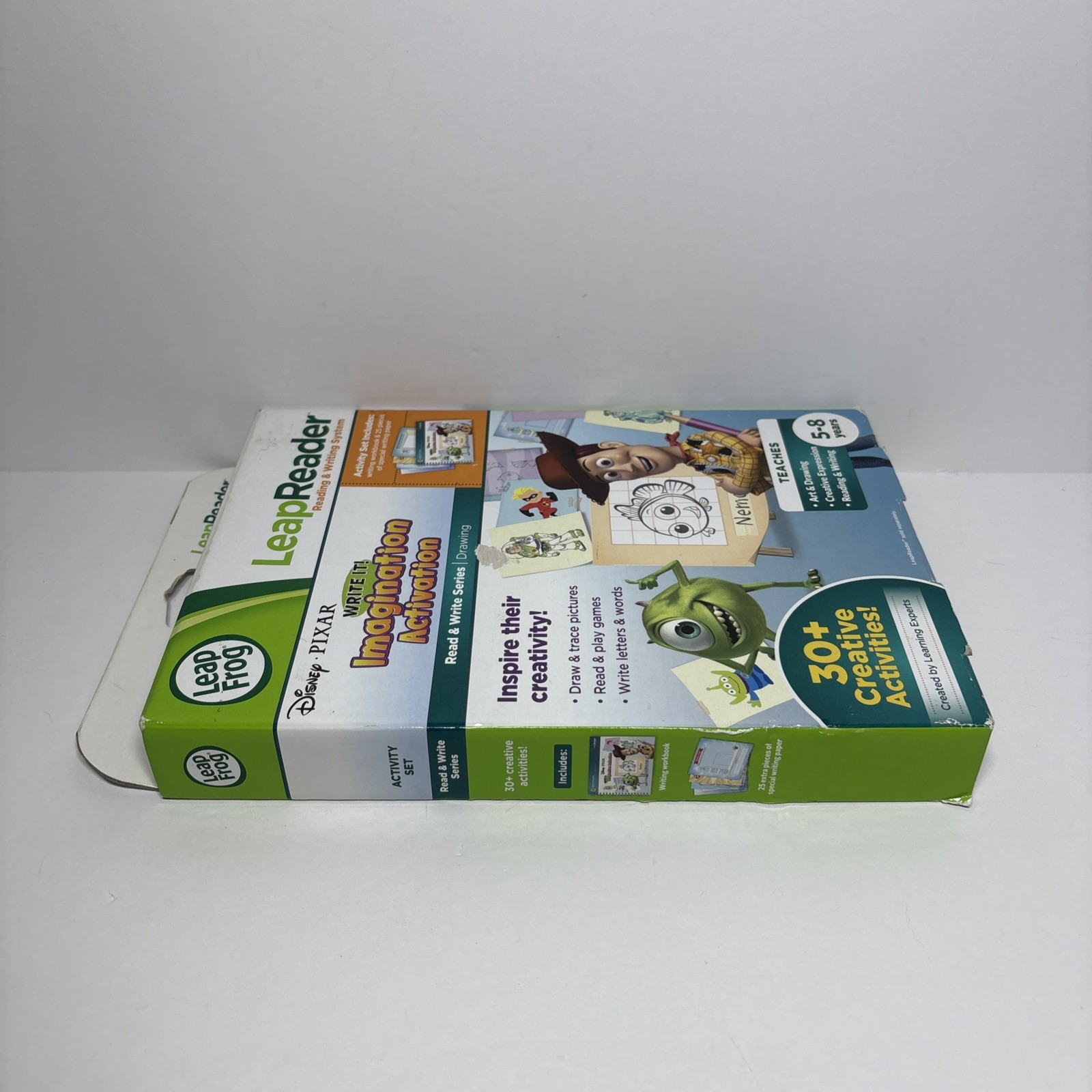 LeapFrog LeapReader Disney PIXAR Imagination Activation Art Drawing Reading NEW!