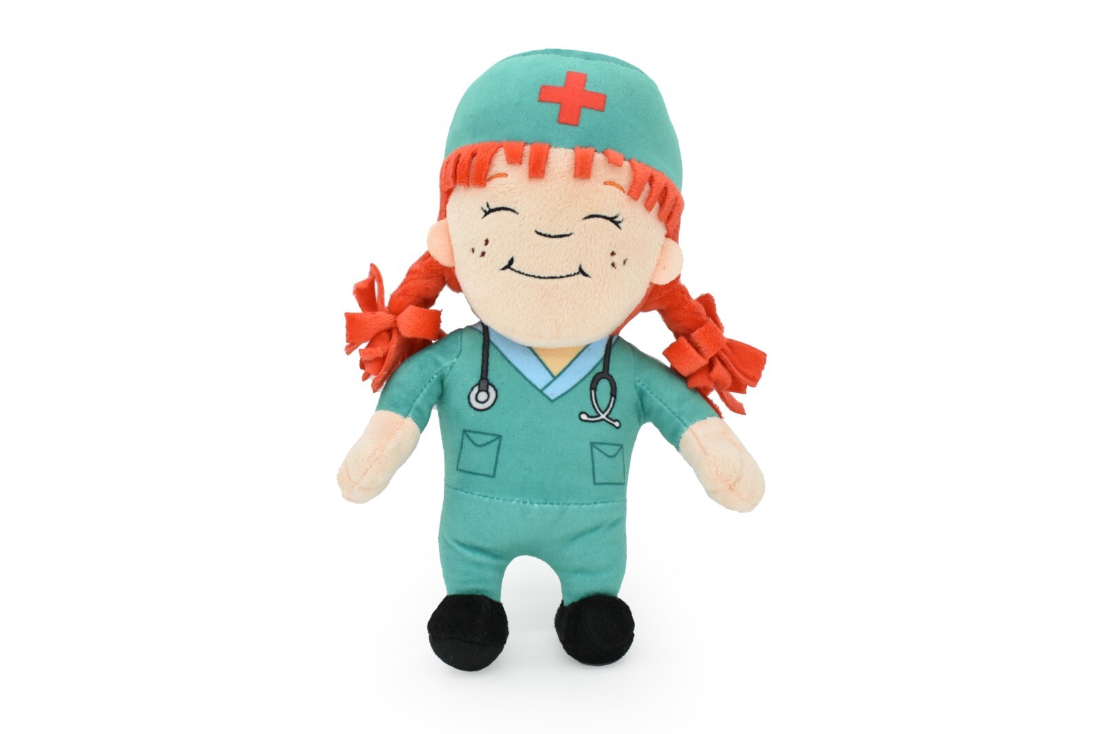 Doctor Dolls, Male & Female Nurse, Single or Set, Plush Stuffed Toy, 11″