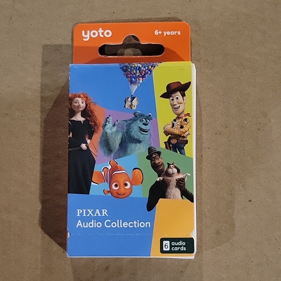 Disney Pixar Audio Collection Yoto SIX (6) Card Pack – NEW!