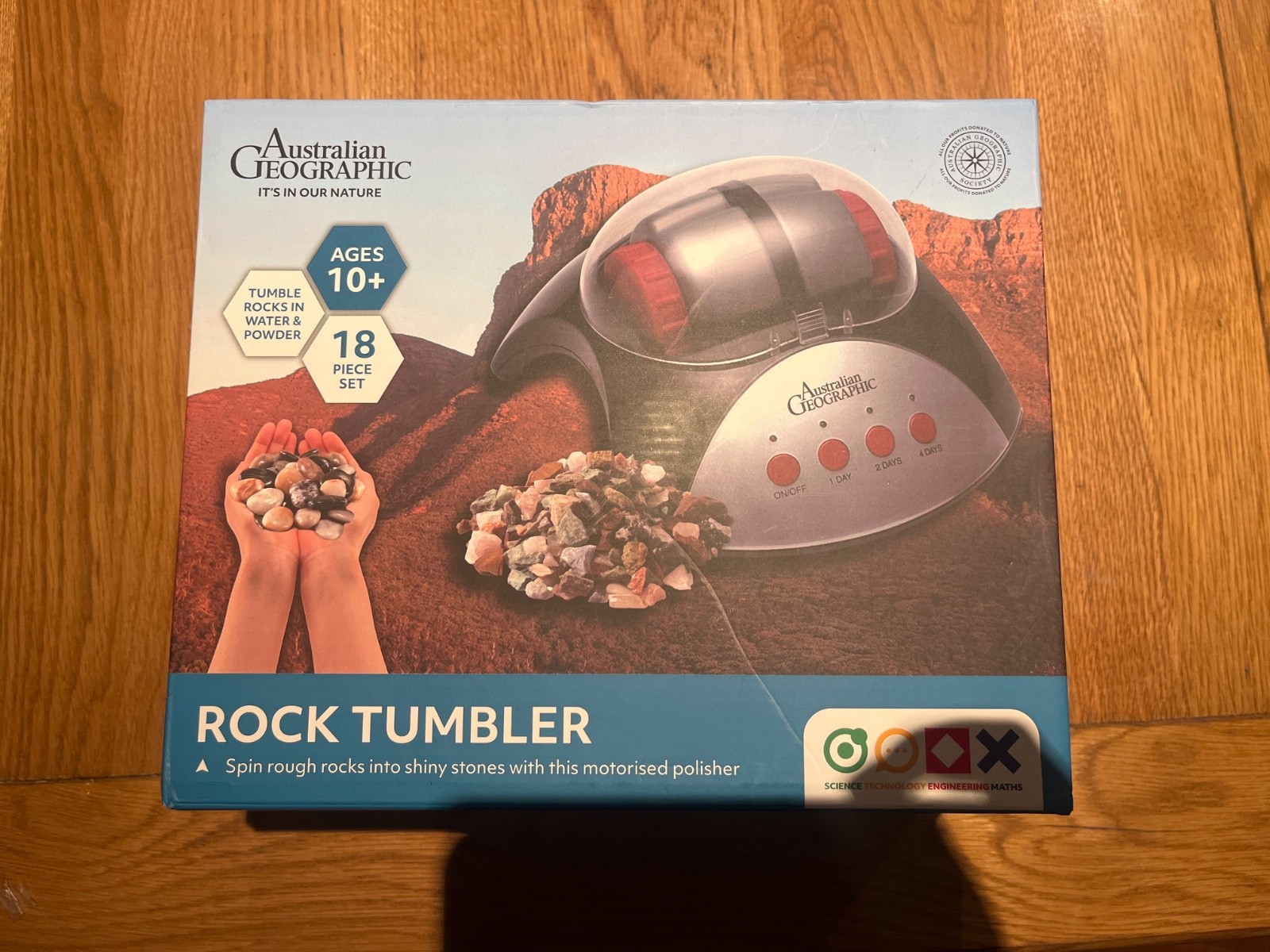 Australian Geographic STEM Rock Tumbler