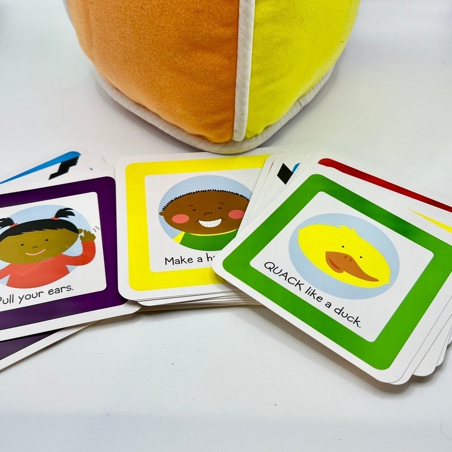ThinkFun Roll & Play Your Child’s 1st First Game Ball Cards Preschool 2011