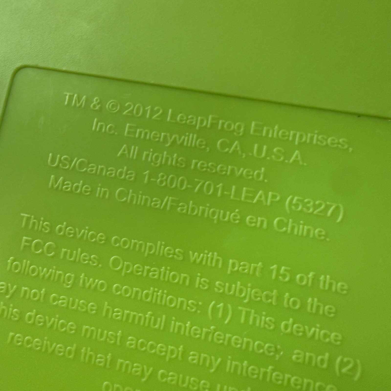2012 Leapfrog Poppin Play Piano 19204 Musical Learning Toy Numbers/Colors & More