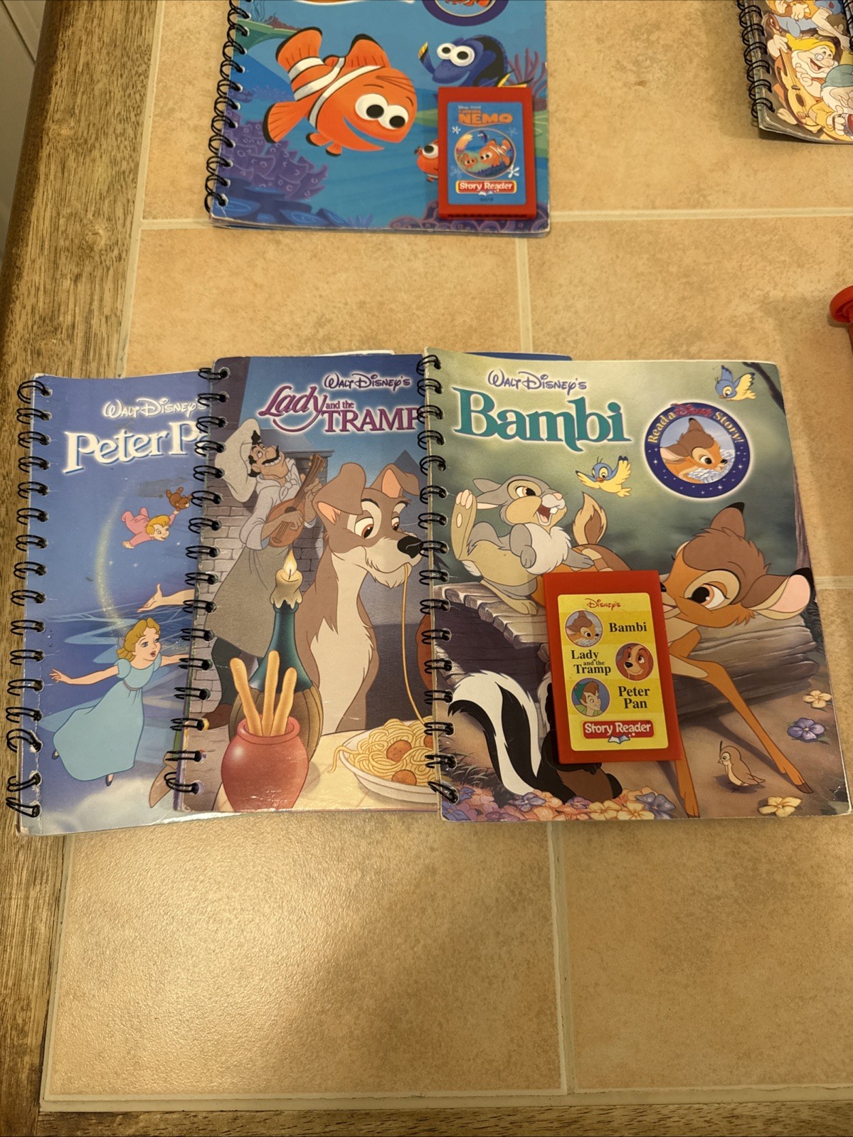 VINTAGE 2003 STORY READER WITH BOOKS & CARTRIDGES TESTED WORKS