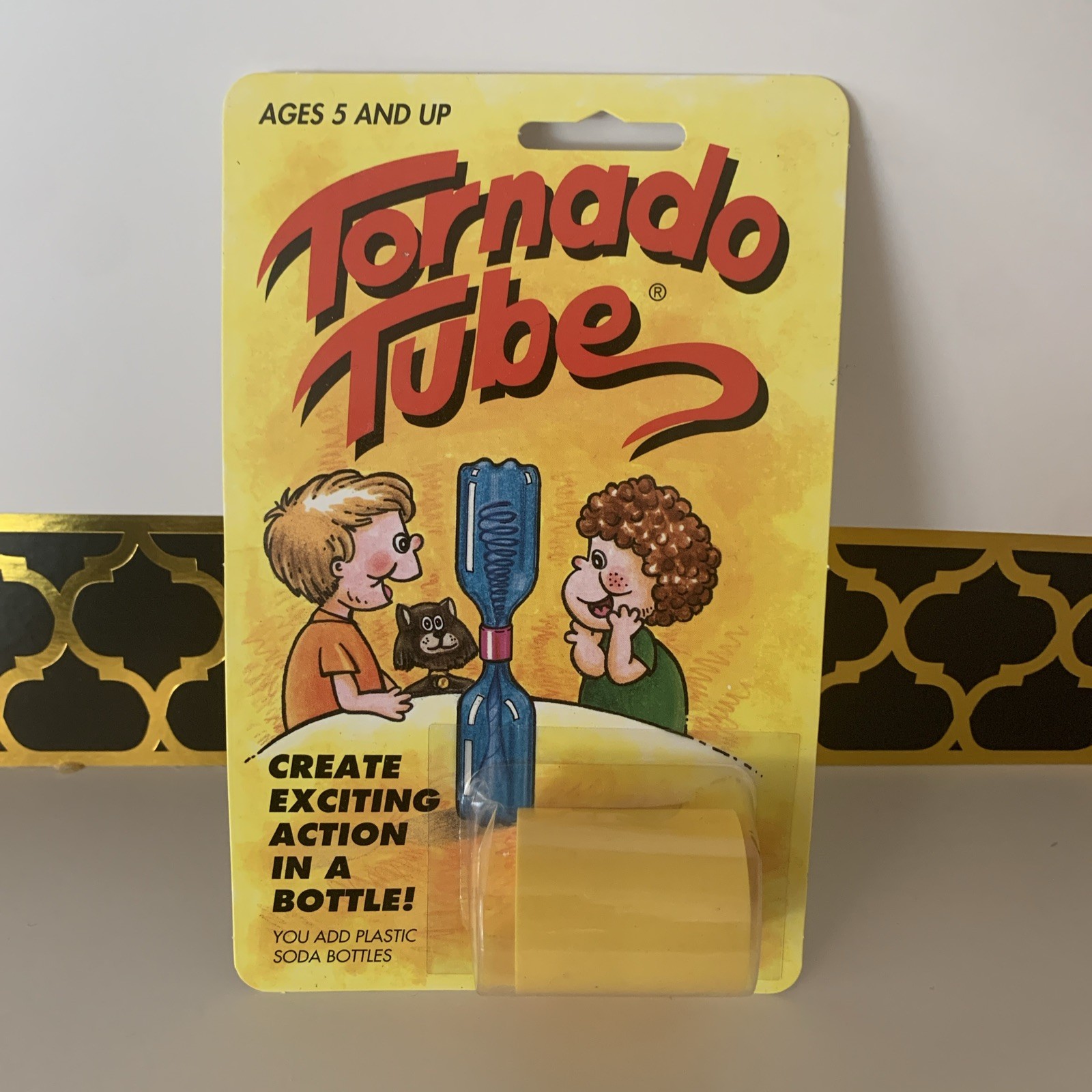 Tornado Tube® Vortex Bottle Connector Science Toy – Made in USA – New in Package