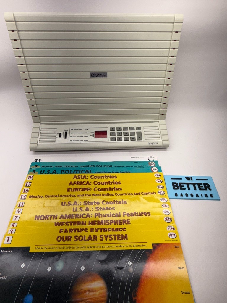 Vintage GeoSafari Geo Safari EI-8700 Electronic Learning Game W/Lessons