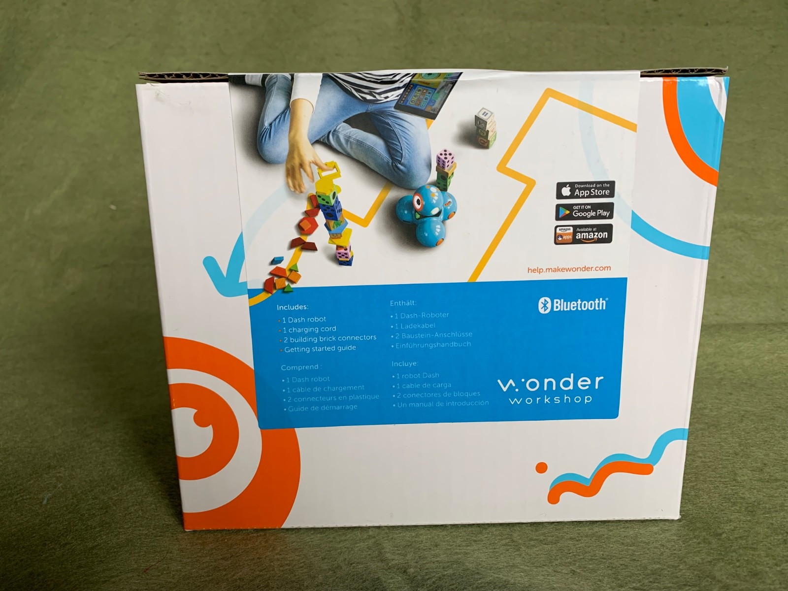 Wonder Workshop Dash Robot DA03 + Accessory pack! NEW! SEALED!