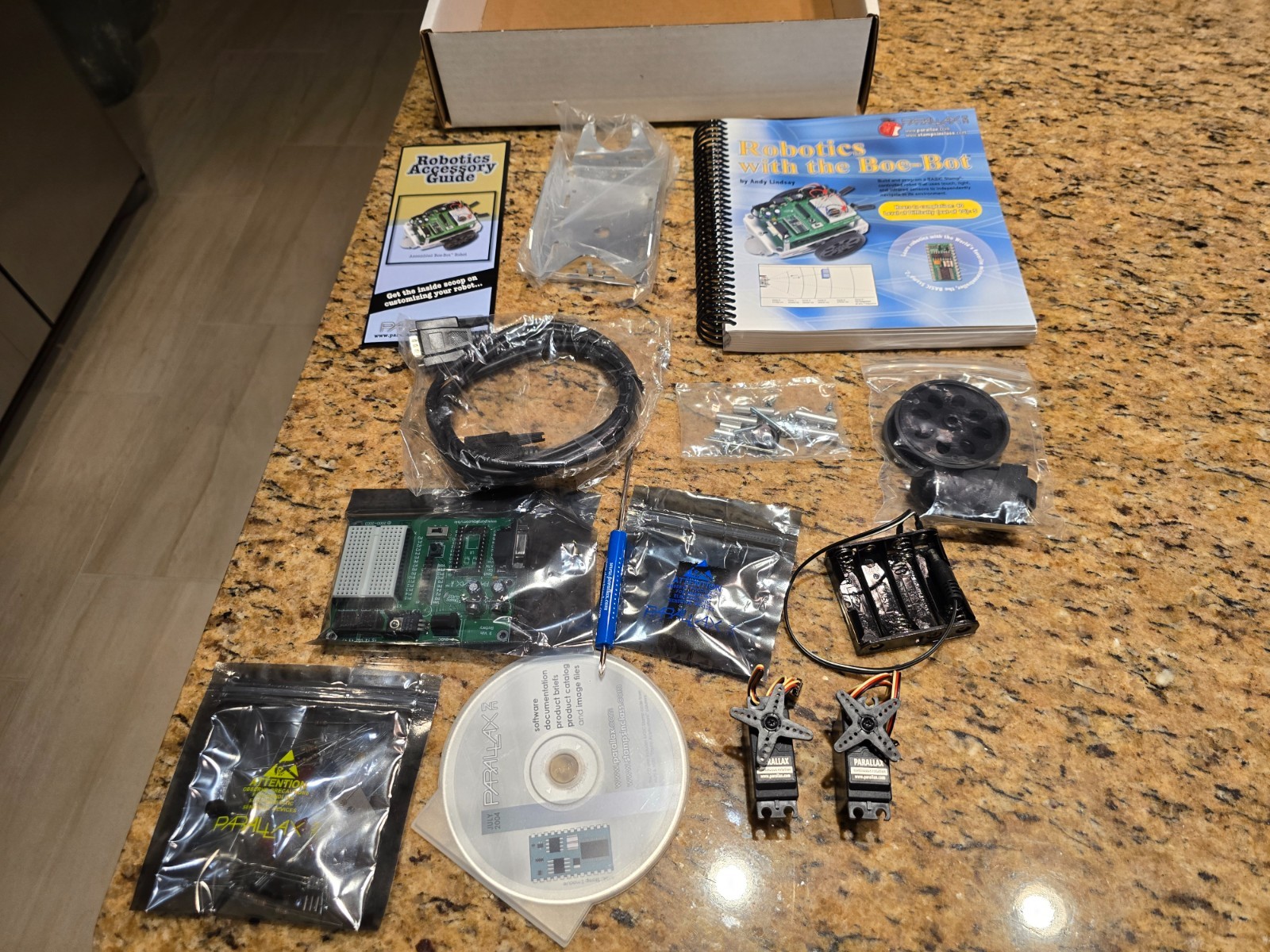 Parallax Boe-Bot Robot Kit # 28132