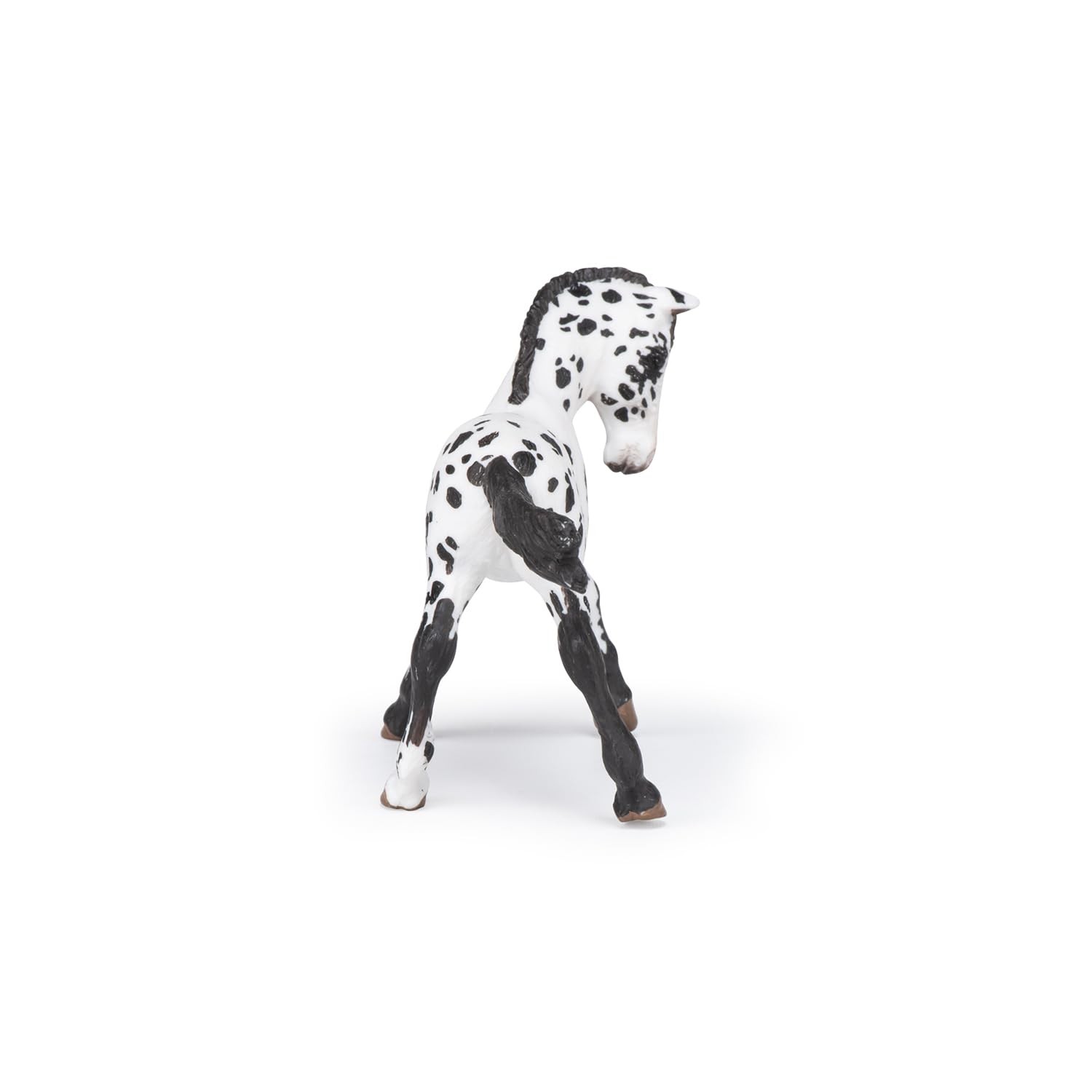 Papo – Hand-Painted – Figurine – Horses,Foals and Ponies – Black Appaloosa Foal