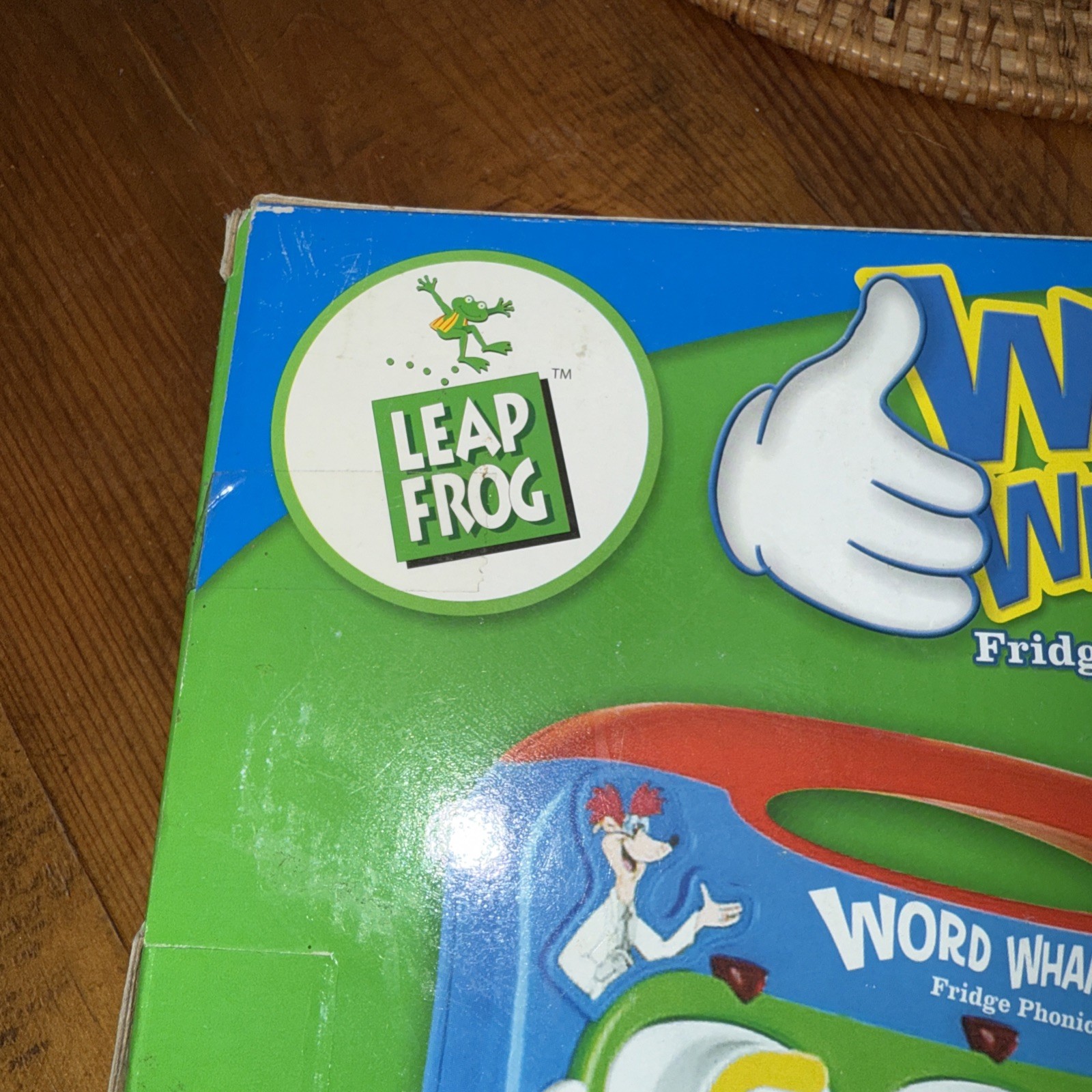 Leap Frog Word Whammer Fridge Phonics Set 32 Magnetic Letters 325 Words Toy