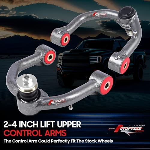 2-4″ Lift Front Upper Control Arms for 1996-2003 Toyota Tacoma, 96-04 Prerunner,