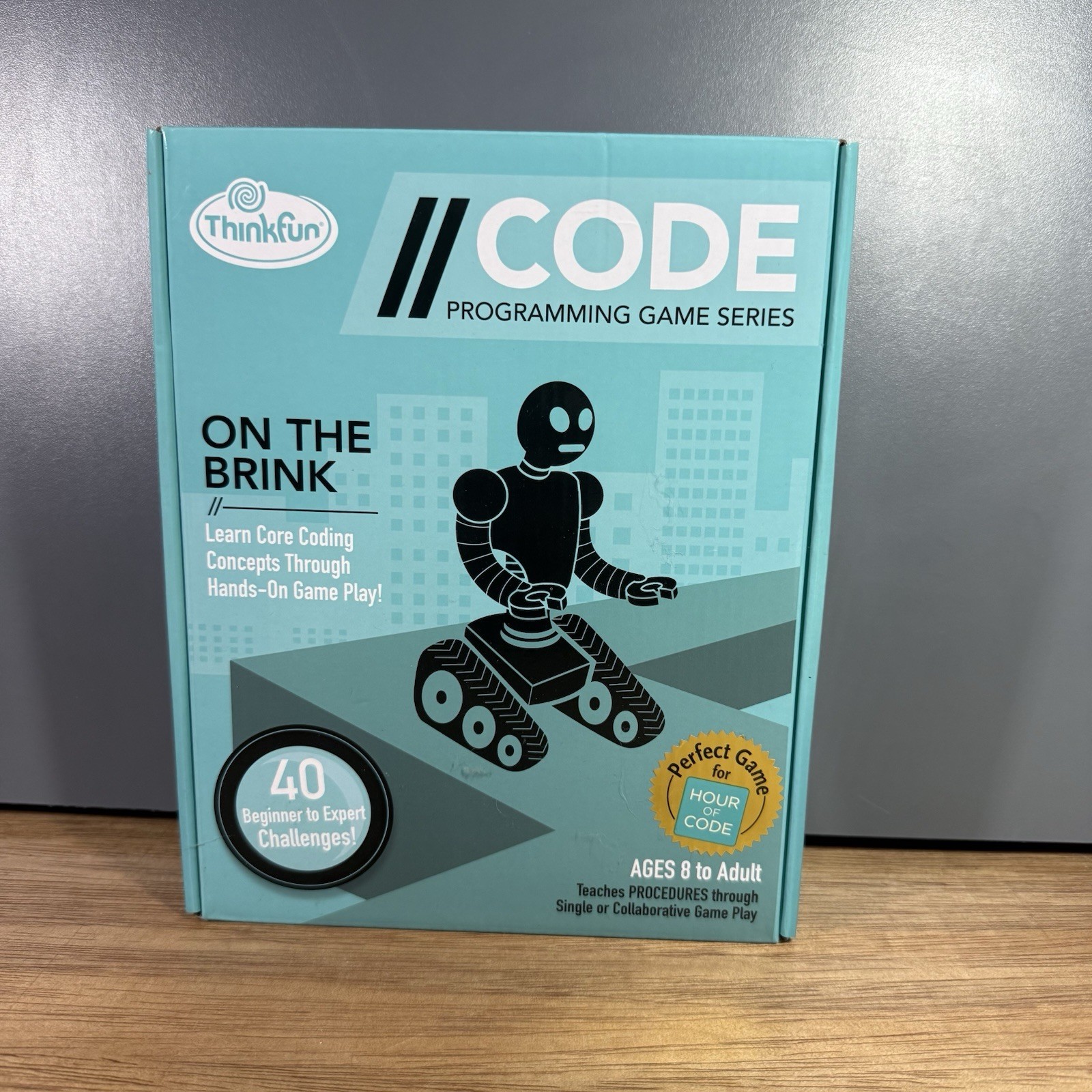 ThinkFun Code Programming Game Series – On the Brink Ages 8 to Adult New