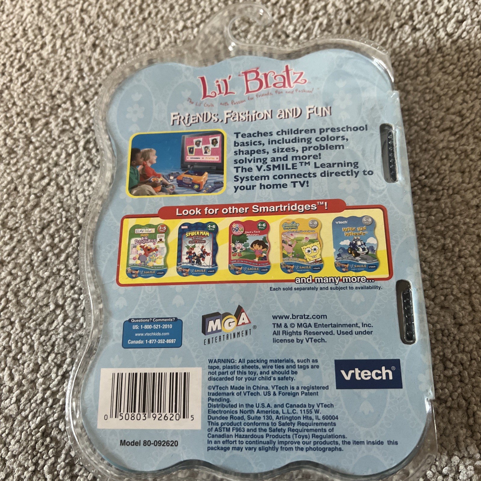 NEW Vtech V. Smile Smartridge LIL’ Bratz Friends Fashion & Fun – Ages 4-6 Years