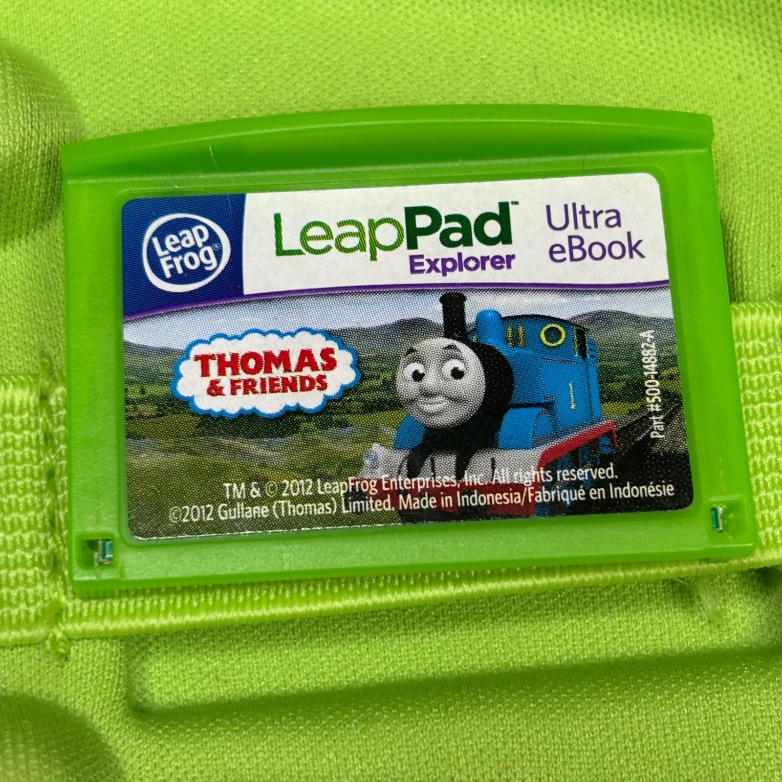 LeapFrog LeapPad Explorer Accessories Case Skin 6 Games Stylus No Tablet Green