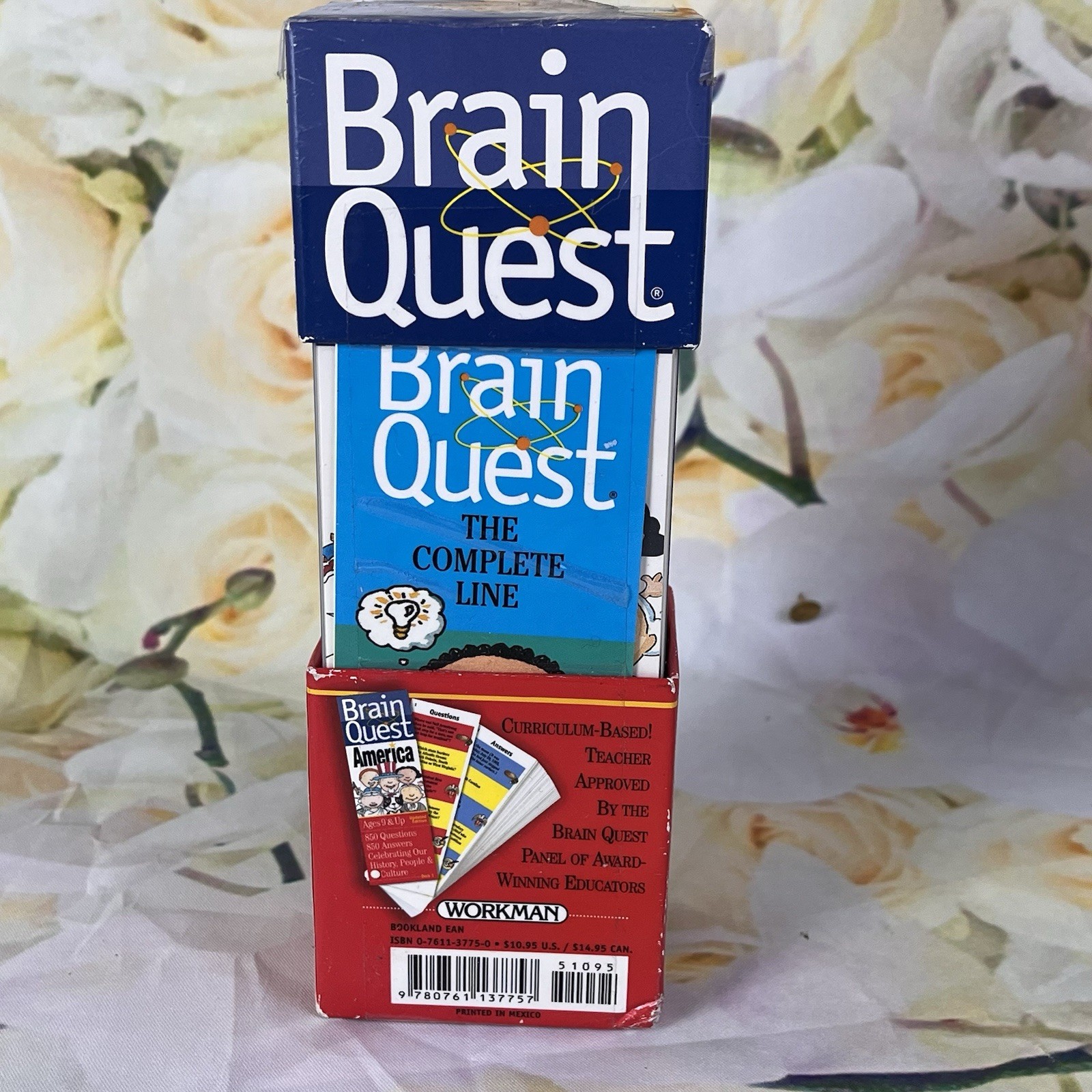 Brain Quest AMERICA USA History People Culture Ages 9+ Classic Toys Winner