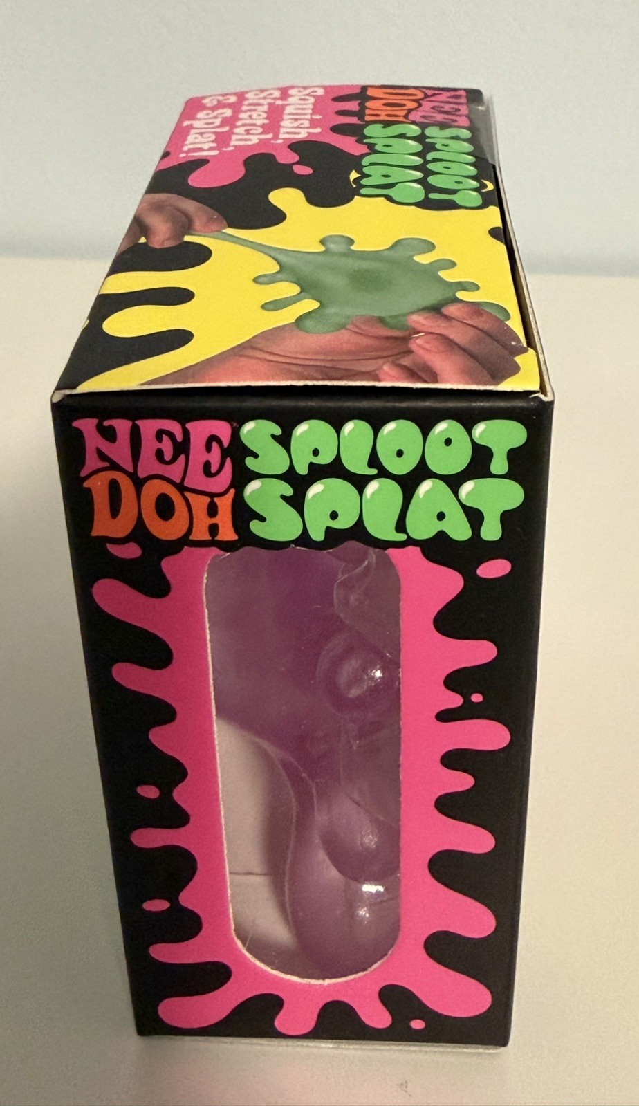 NeeDoh Sploot Splat TikTok Viral Squishy 🔥 Pink Sensory Fidget Toy NEW In Box