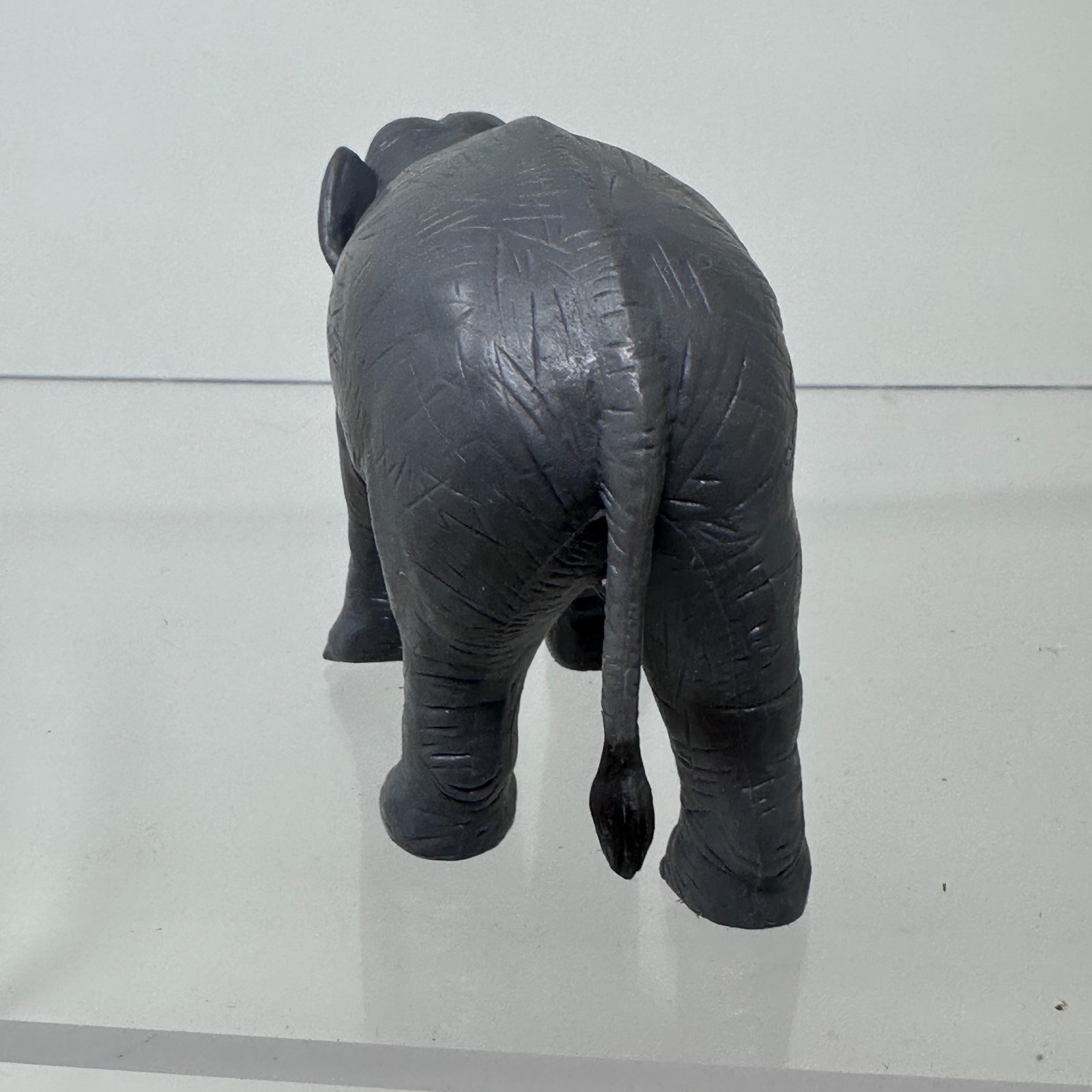 Battat Terra African Elephant Figure Gray Wildlife Zoo Jungle Animal Figurine 5″