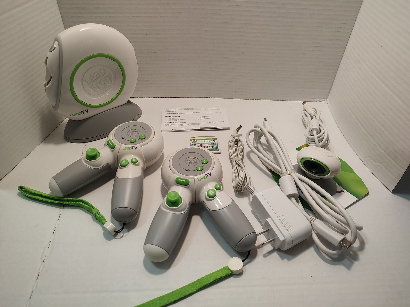 🔥 LeapFrog LeapTV Educational Active Video Gaming System Console w/ Sports Game