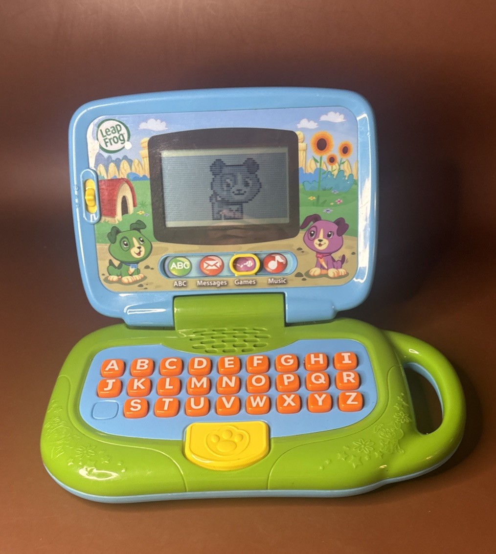 Leap Frog My Own Leaptop 2013 – Item #19150 (Blue & Green) ~ Tested & Working