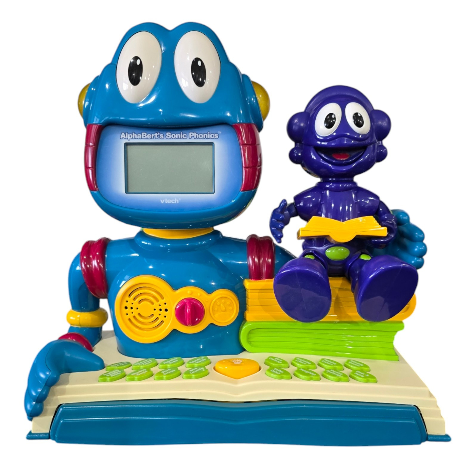 Alphabert’s Sonic Phonics LEARN-TO-READ SYSTEM Vtech 2002 VINTAGE ~ 4 Years & Up