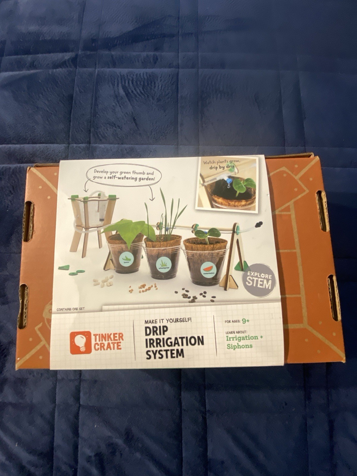 Tinker Crate Drip Irrigation System Educational Toy New Gardening Home School