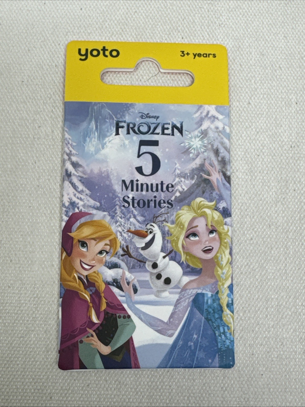 Yoto Disney Frozen: 5 Minute Stories – Kids Audio Card for Use with Player & Min