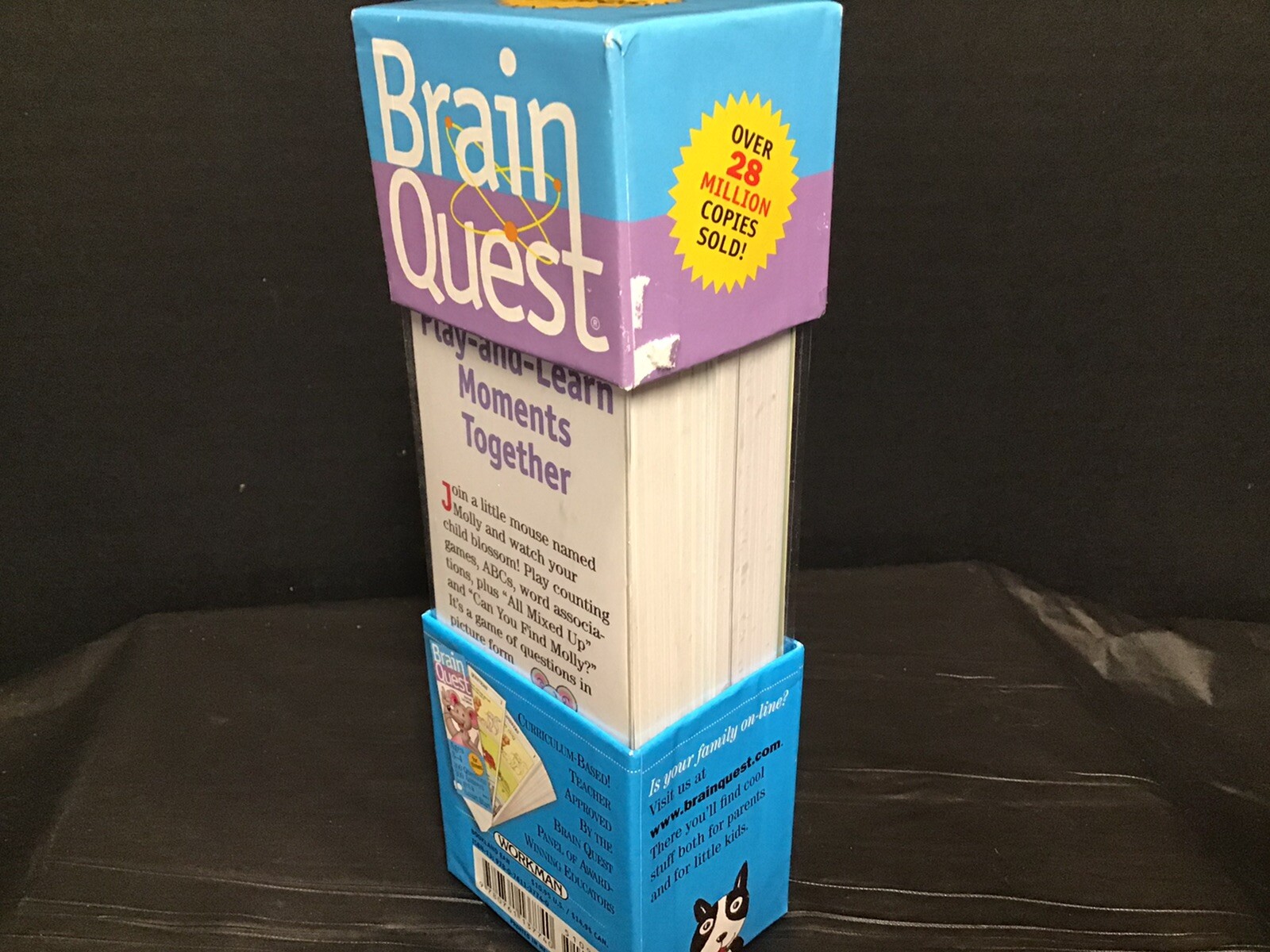 BRAIN QUEST REVISED 3rd EDITION AGES 3-4 FOR THREES 300 QUESTIONS & ANSWERS