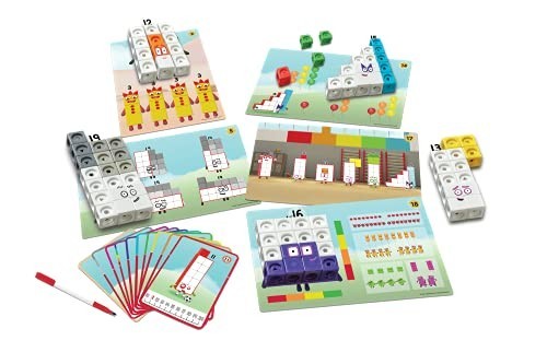MathLink Cubes Activity Set 11-20 – 30 Preschool Learning Activities, Counting B