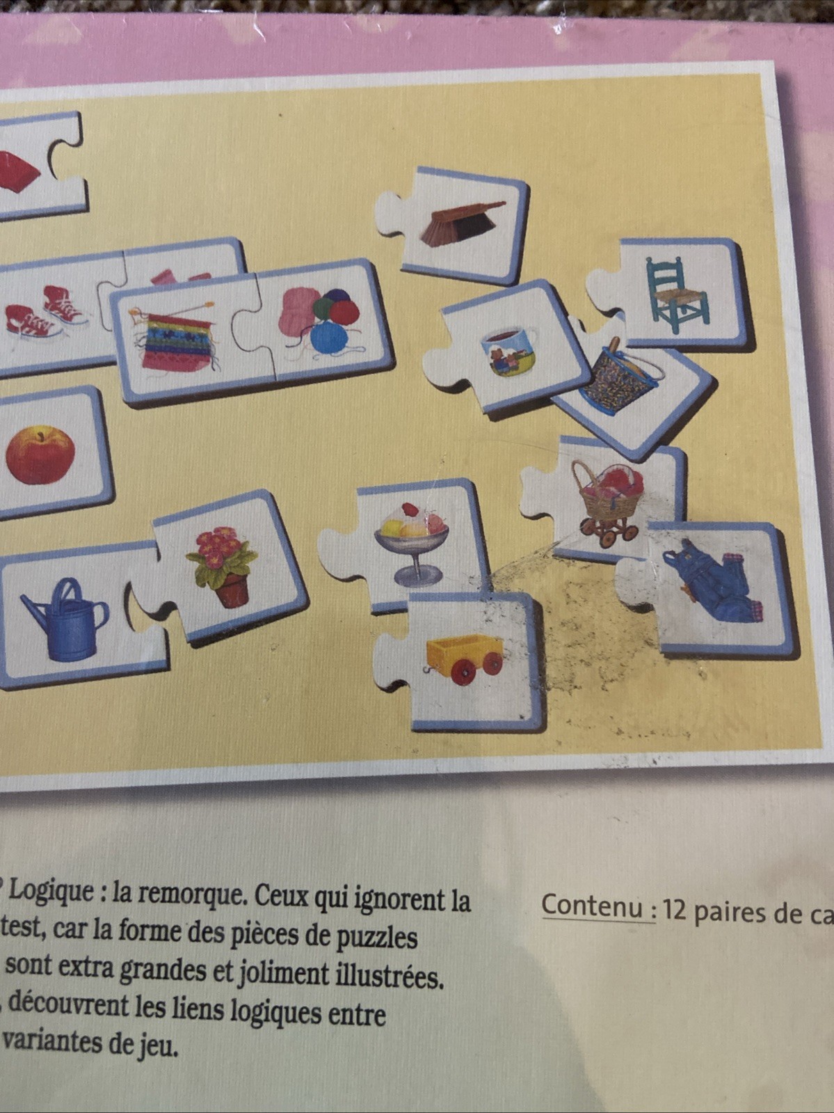 Learning Game What Goes Together Match Game Complete Self Correcting