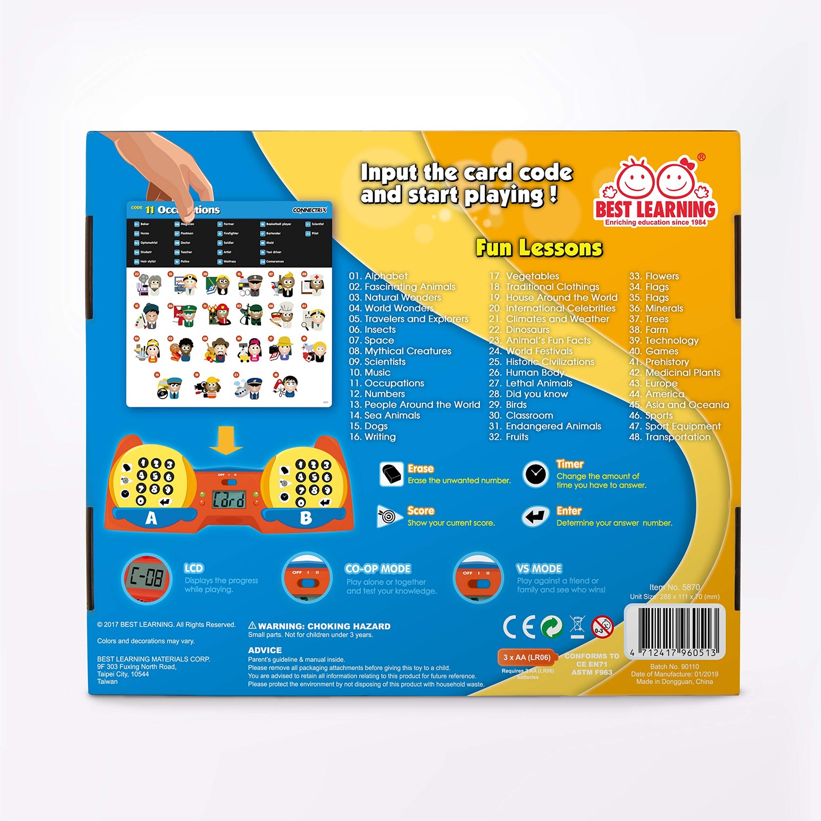 Connectrix – Educational Matching Game for Ages 6 Years and up, 1 to 2 Player…