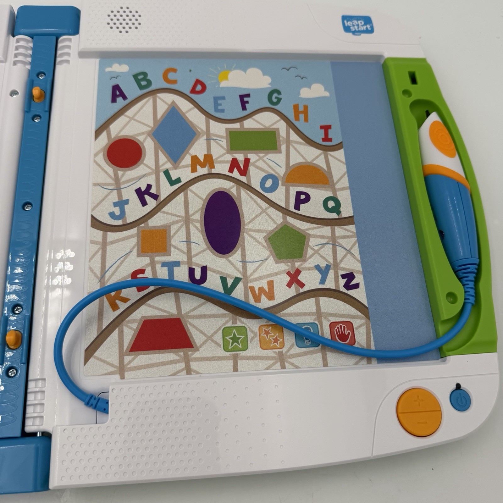 Leapfrog Leap Start Interactive Learning System with 2 Books TESTED SEE VIDEO!