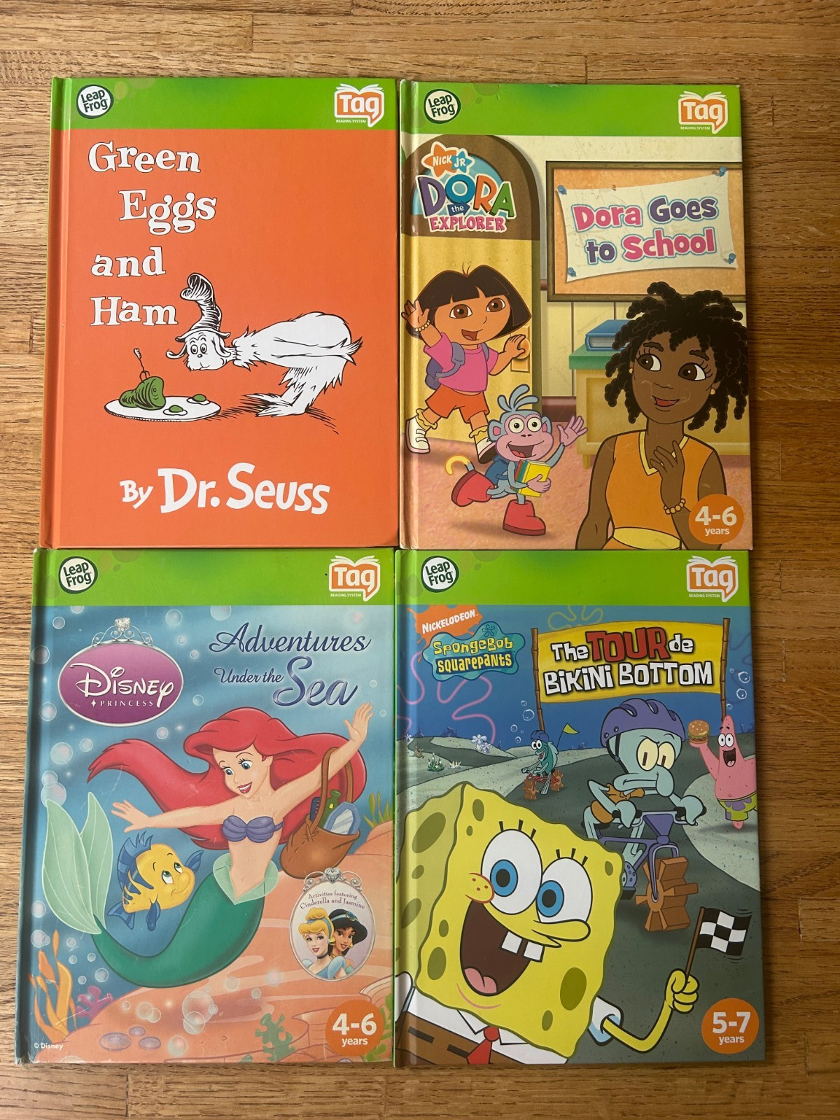 GUC Leap Frog Tag Reading System w/Pen, USB Cable, CD, 14 Books & Carrying Case