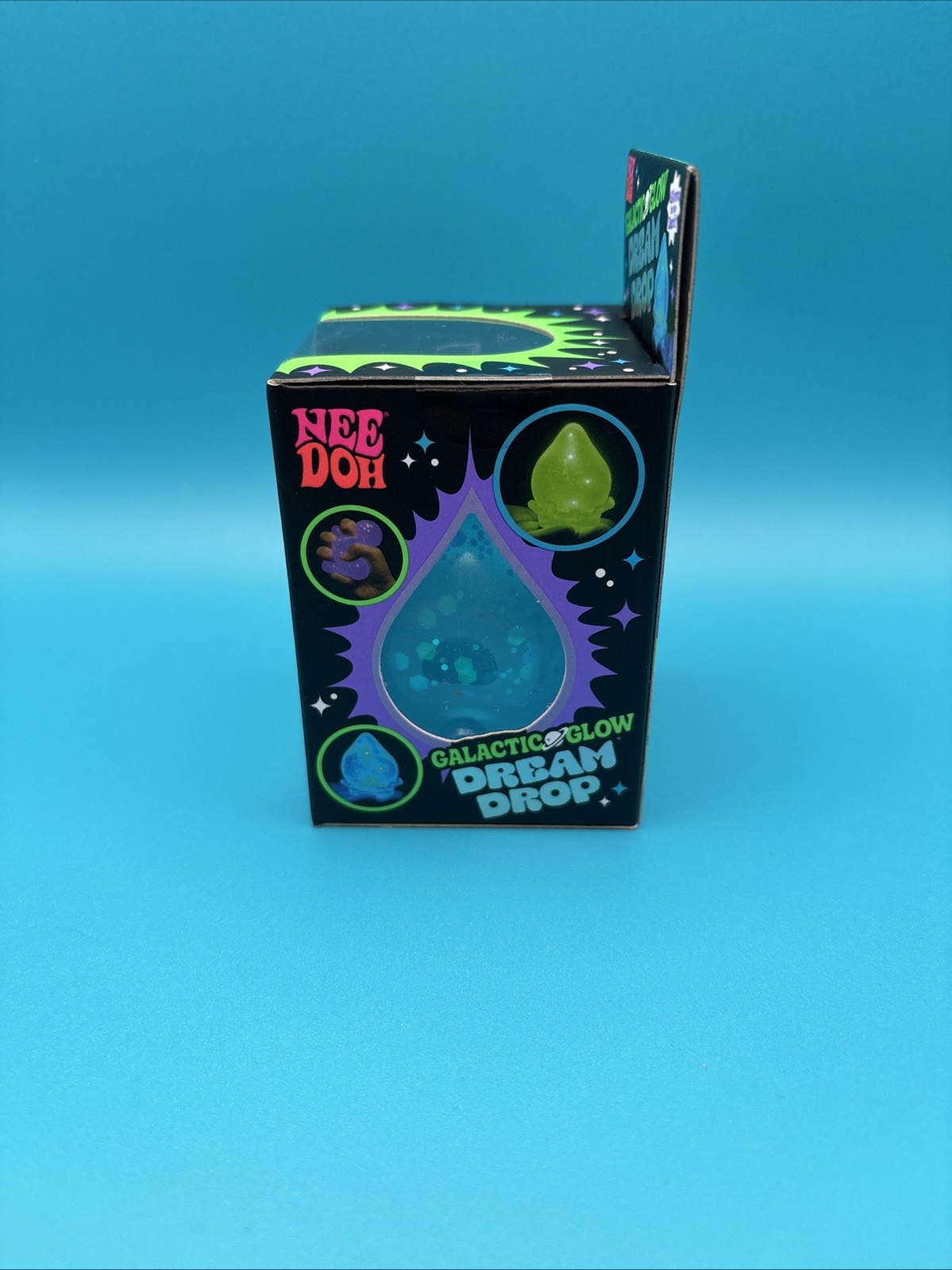 Galactic Glow NEEDOH DREAM DROP SUPER RARE Exclusive NEE DOH SCHILLING BLUE