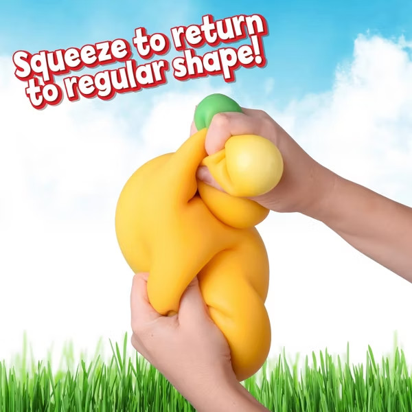 Sunny Days JUMBO Squeezy Banana 14 Inches Long Tiktok Viral Squishy Toy 🍌NEW