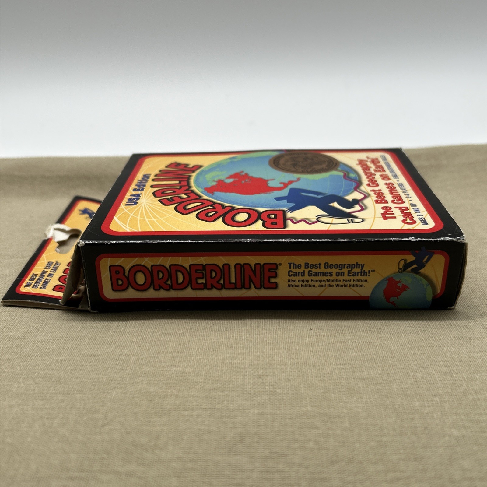 Borderline USA Edition Best Geography Card Games on Earth: States North America