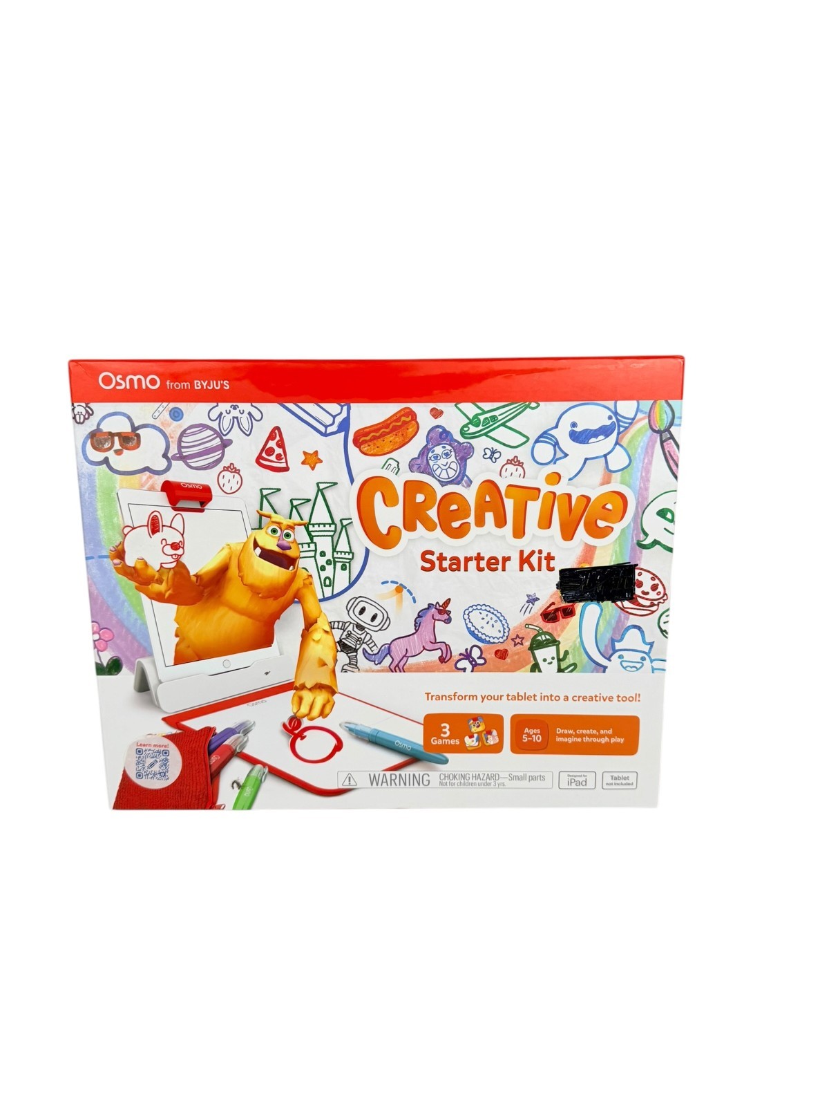 Educational Osmo iPad Drawing Learning System Creative Starter Kit Complete NEW