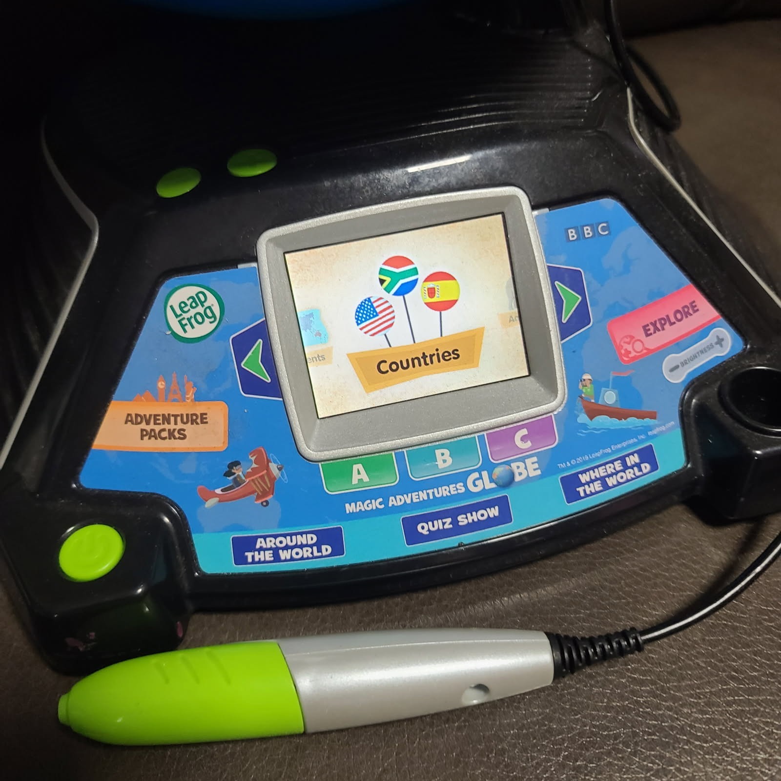 LeapFrog Magic Adventures Globe Electronic Learning System 2019-2023